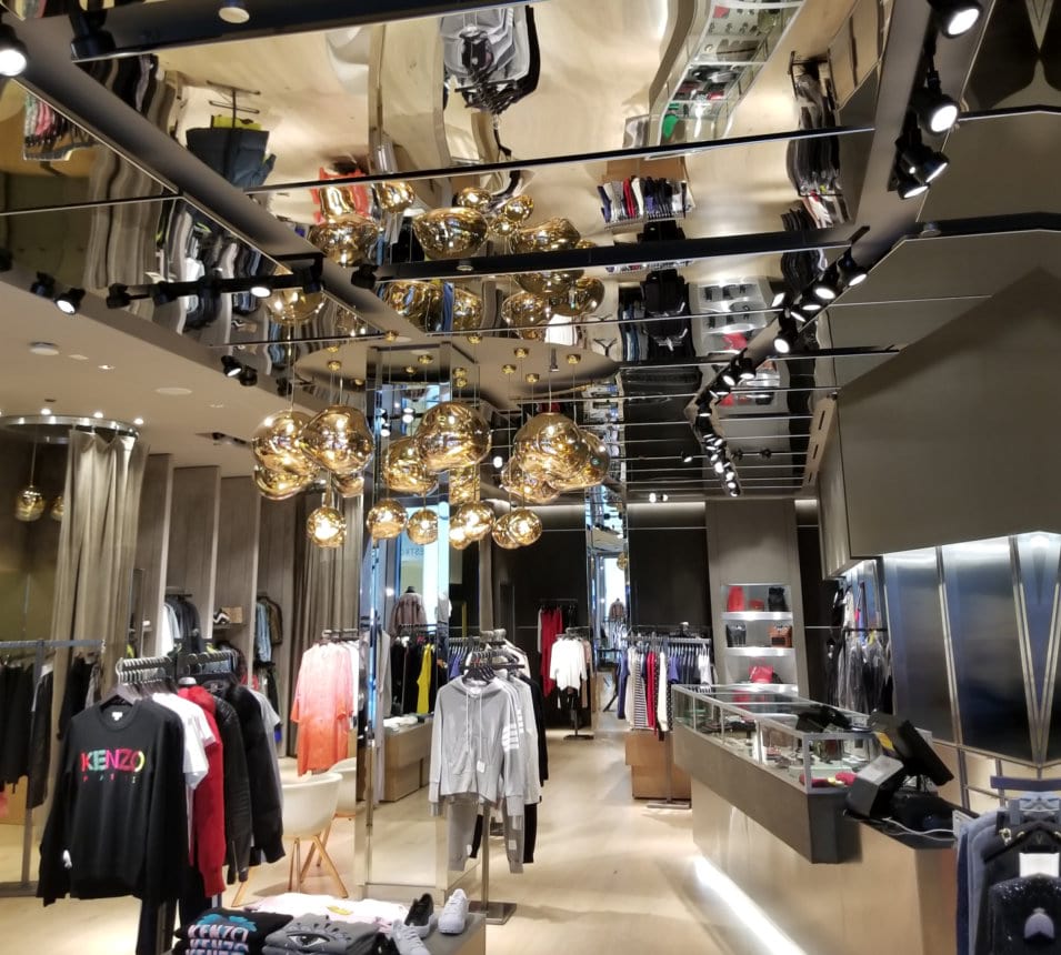 Kenzo Opened Boutique at Beverly Center